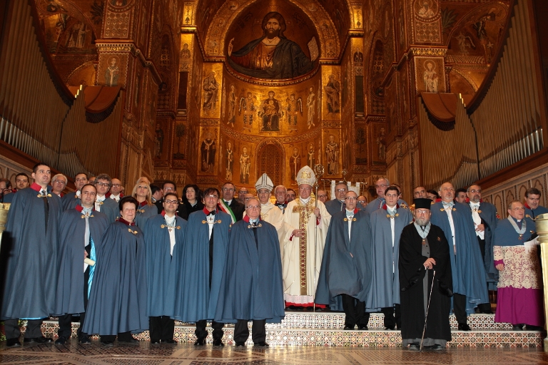 Pontificale nel Duomo di Monreale a conclusione delle celebrazioni per i 1700 anni dell’Ordine Costantiniano e dell’Editto di Milano