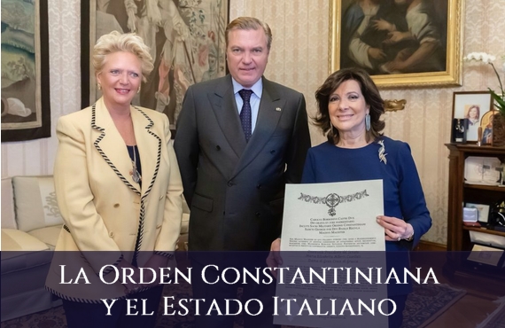 Sagrada Orden Militar y Constantiniana de San Jorge y el Estado Italiano